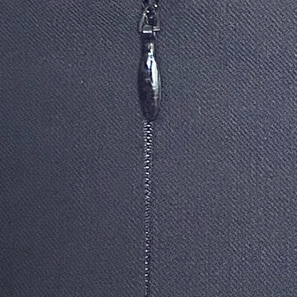 Escada Germany Thin Wool pencil long skirt side slit black size 34 EU / 2 US - Picture 11 of 15